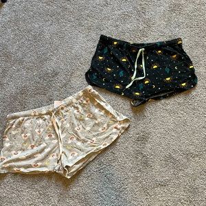2 Pair Pajama Shorts